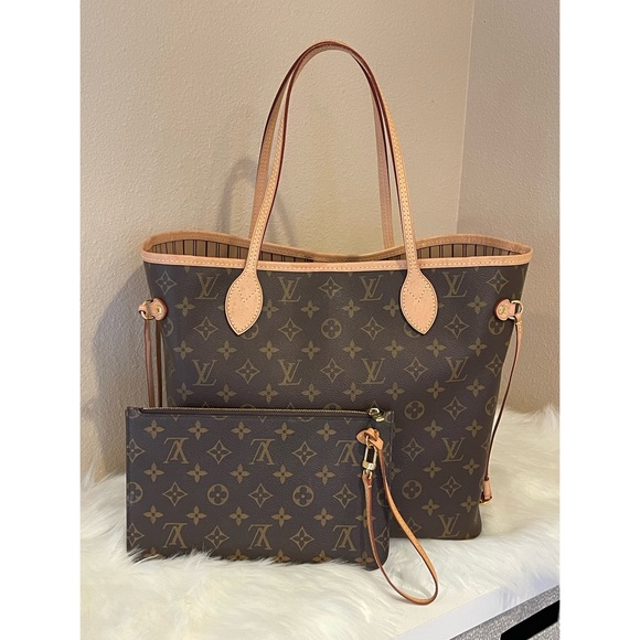 AUTHENTIC Louis Vuitton Monogram Neverfull MM - Picture 1 of 11
